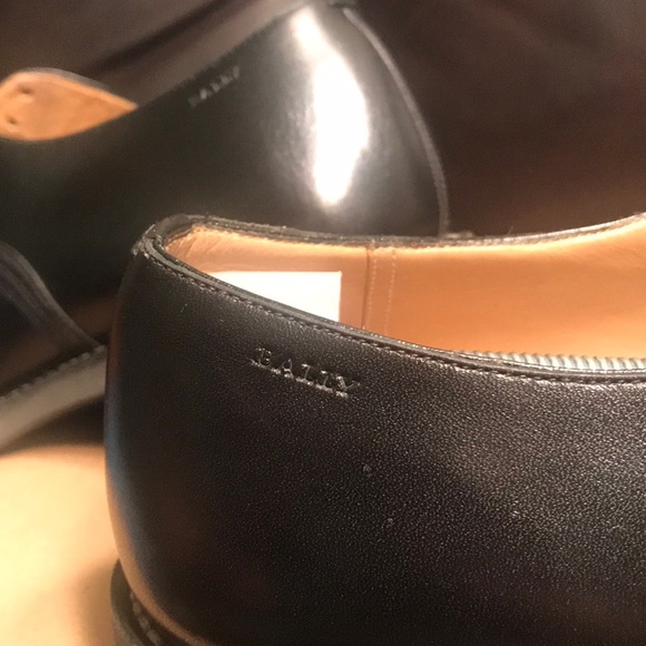 Bally Men’s Leather Black Dress Shoes main image 4